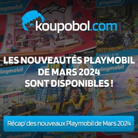 Les nouveautés Playmobil de Mars 2024 sont disponibles